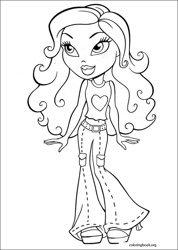 Bratz coloring page (024)