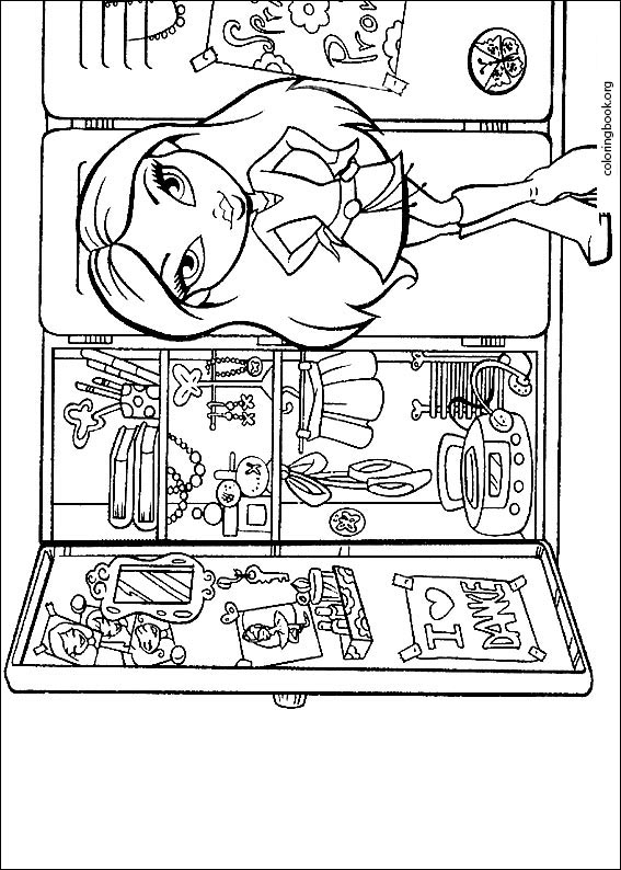 Bratz coloring page (085)
