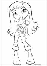 Bratz coloring page (003)