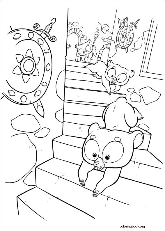 Brave coloring page (008)