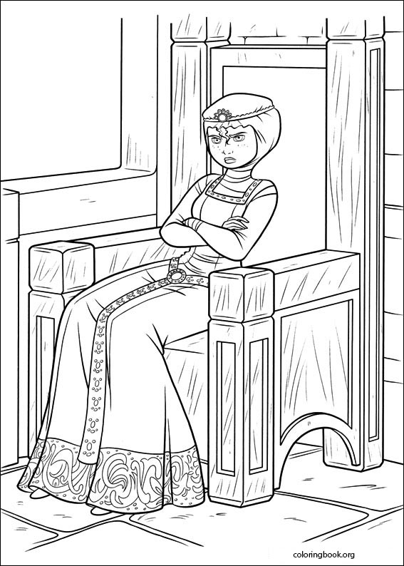 Brave coloring page (031)