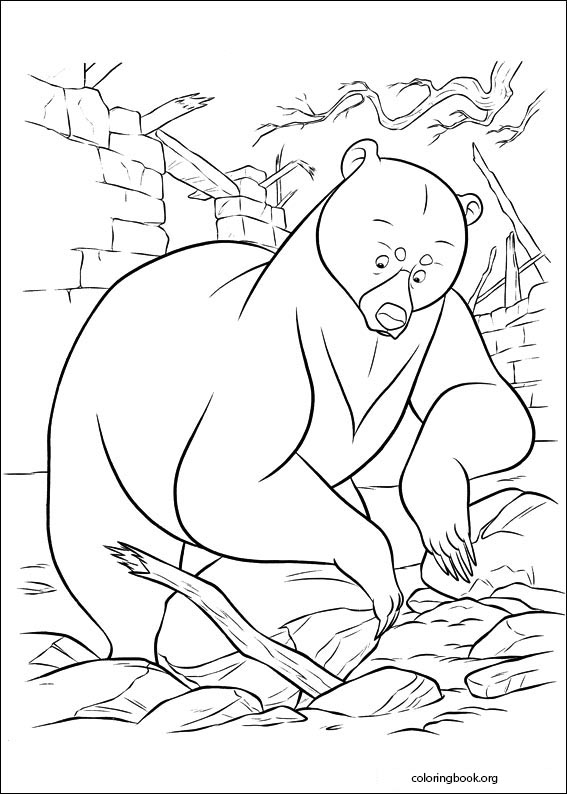 Brave coloring page (034)
