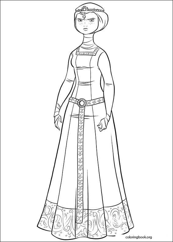Brave coloring page (042)