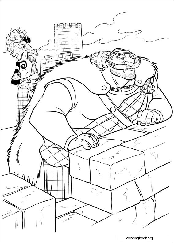 Brave coloring page (044)