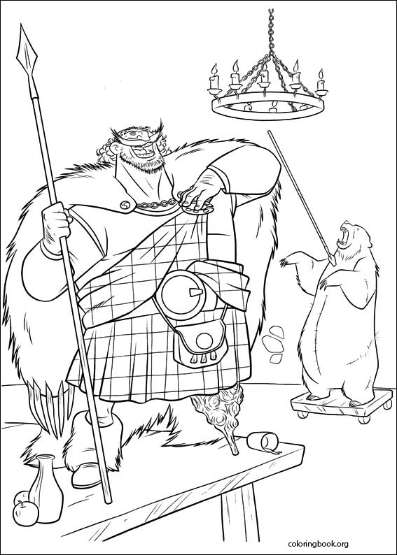 Brave coloring page (060)