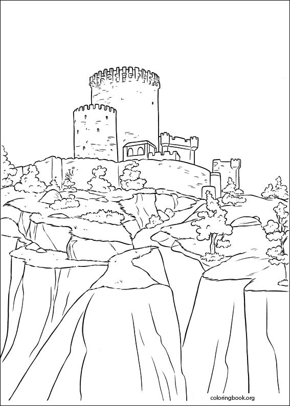 Brave coloring page (074)