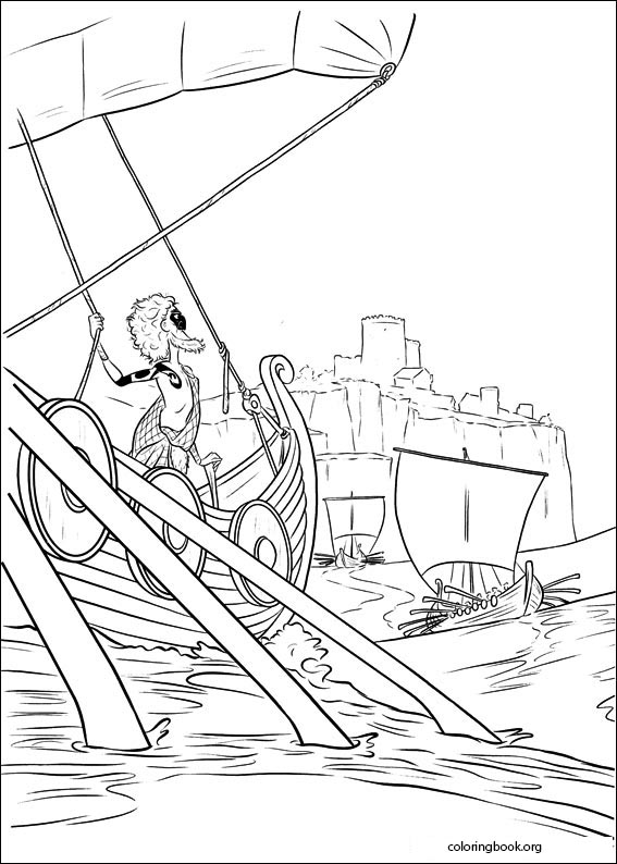 Brave coloring page (080)