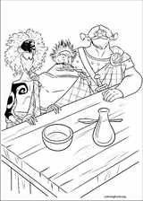 Brave coloring page (052)
