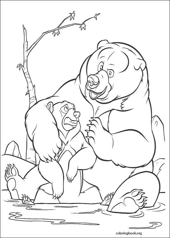 Brother Bear coloring page (019)
