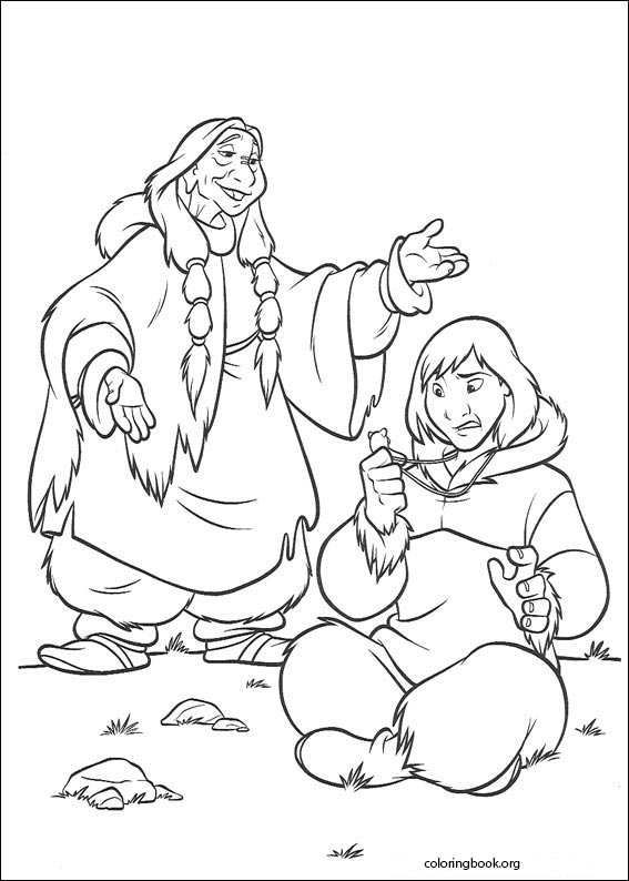 Brother Bear coloring page (032)