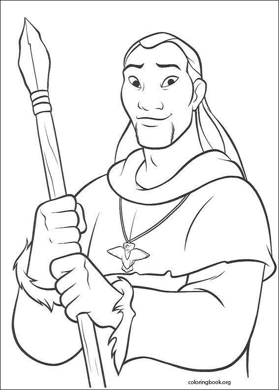 Brother Bear coloring page (034)