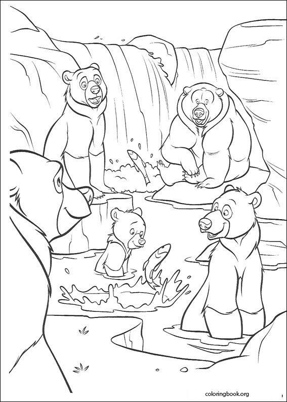 Brother Bear coloring page (057)