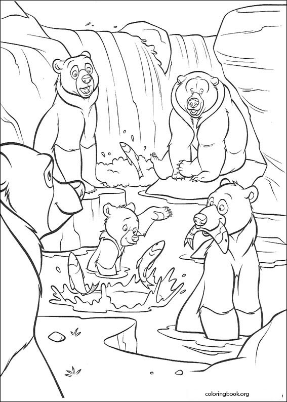 Brother Bear coloring page (058)