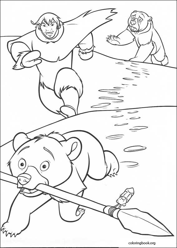 Brother Bear coloring page (078)