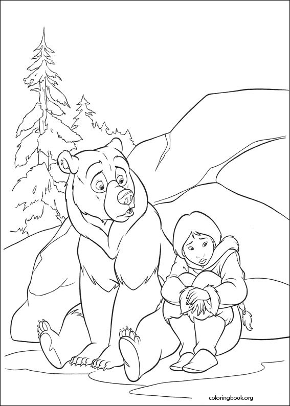 Brother Bear 2 coloring page (010)