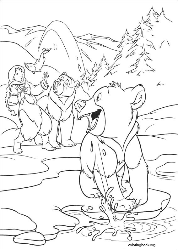 Brother Bear 2 coloring page (011)