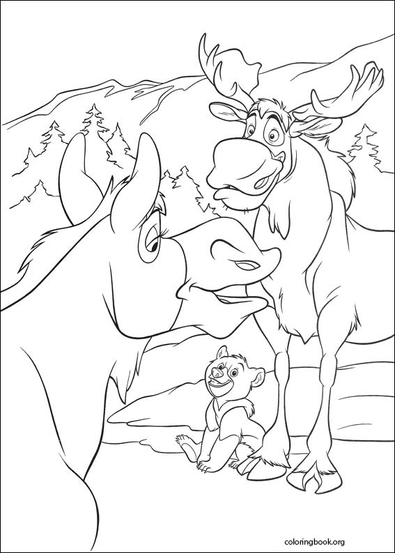 Brother Bear 2 coloring page (013)