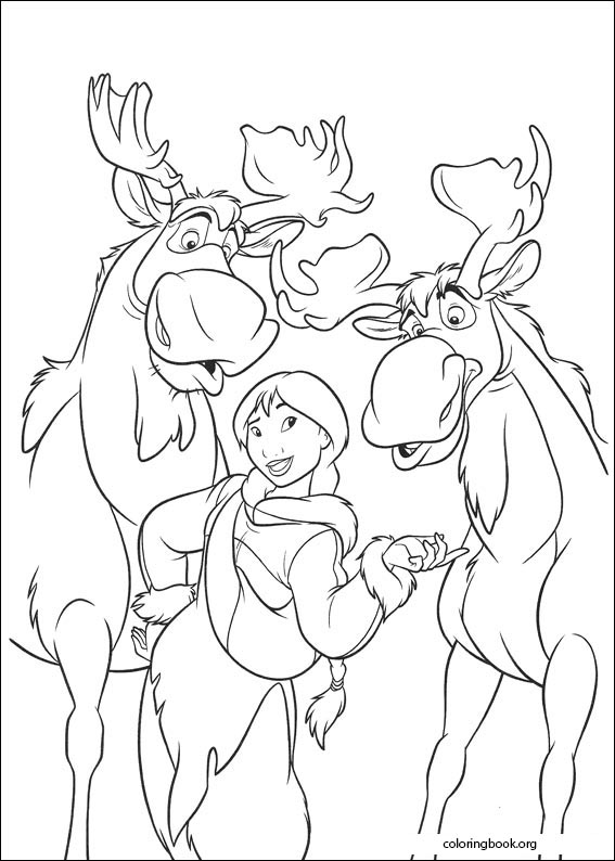 Brother Bear 2 coloring page (015)