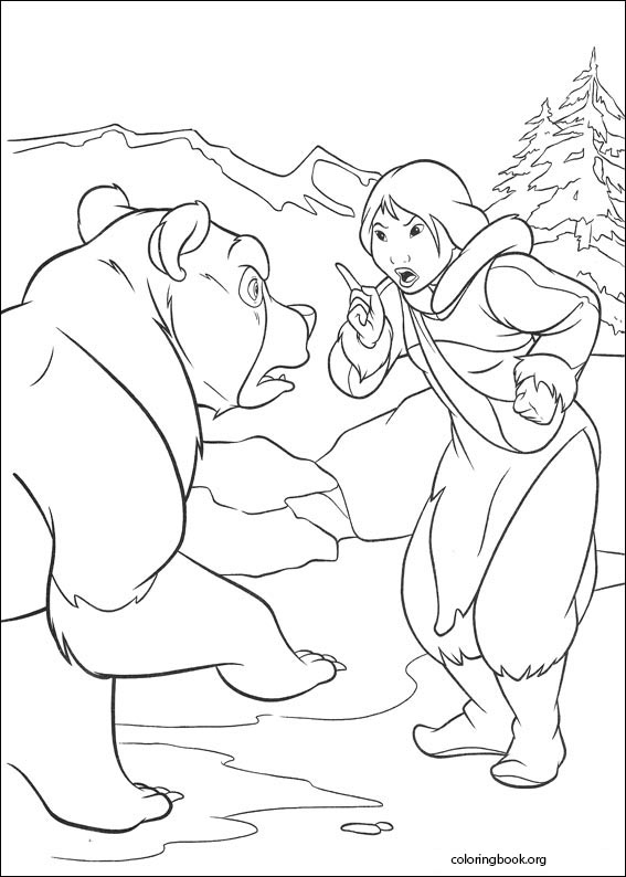 Brother Bear 2 coloring page (020)
