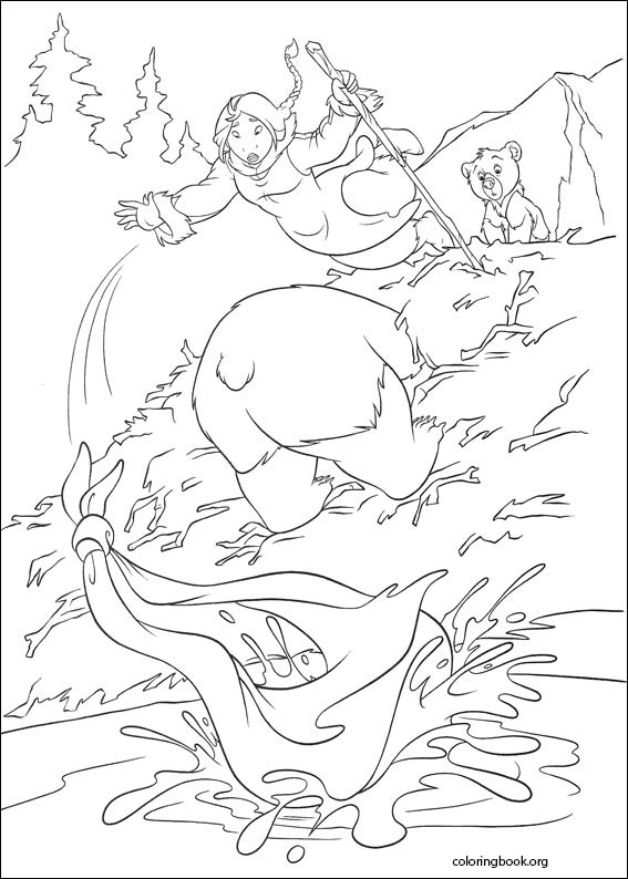 Brother Bear 2 coloring page (022)