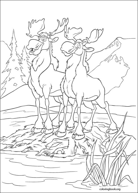 Brother Bear 2 coloring page (025)