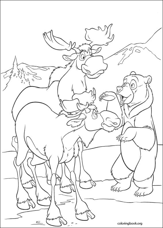 Brother Bear 2 coloring page (028)