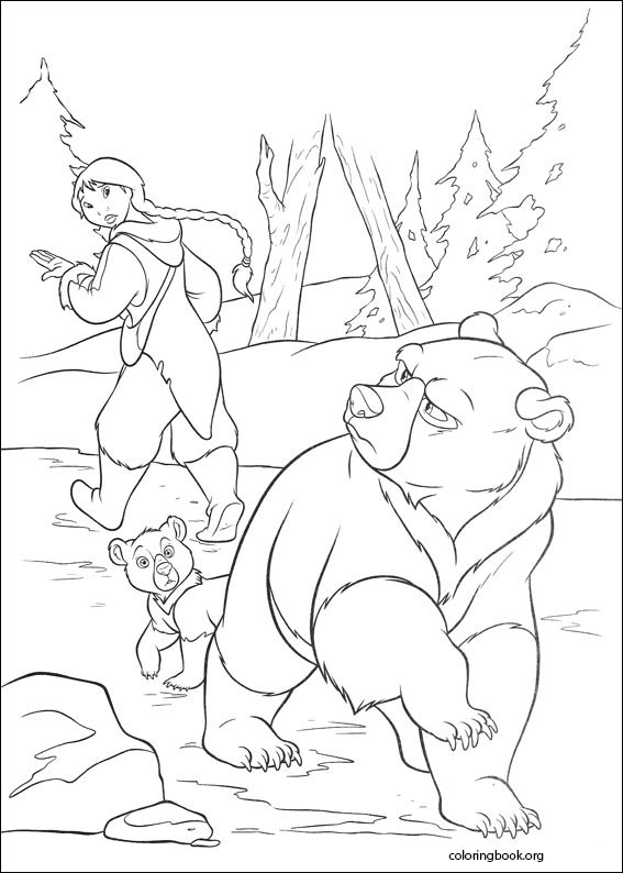 Brother Bear 2 coloring page (031)