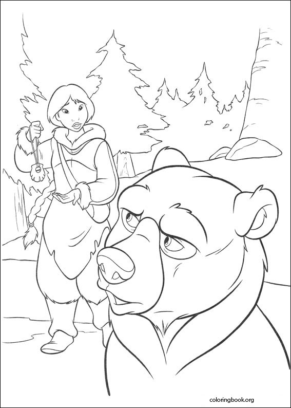 Brother Bear 2 coloring page (032)