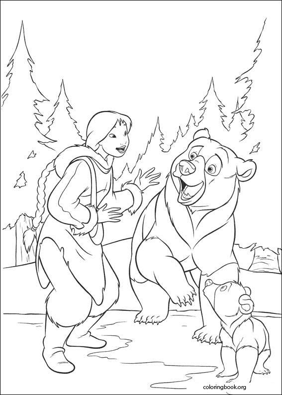 Brother Bear 2 coloring page (033)