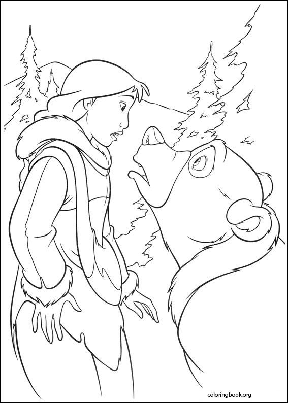 Brother Bear 2 coloring page (034)