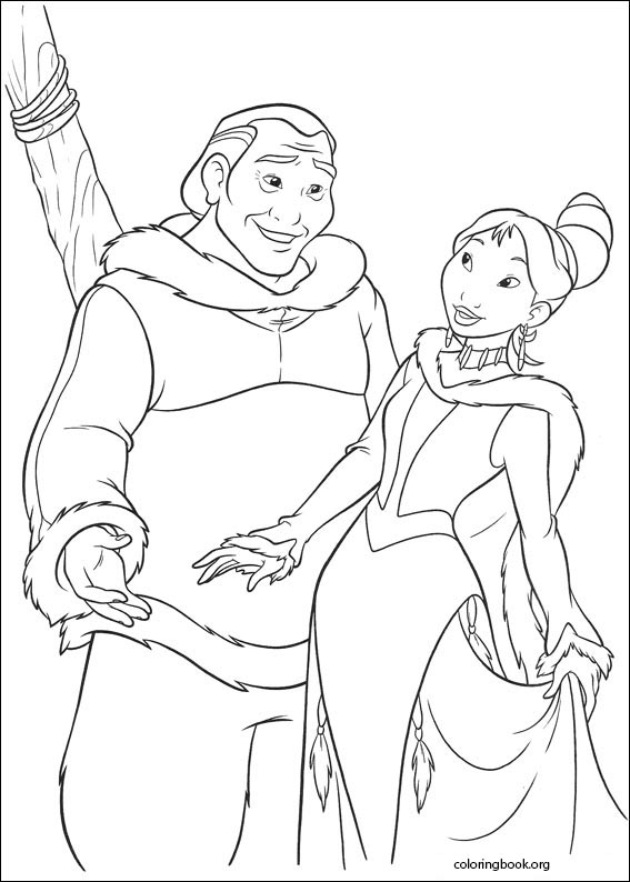 Brother Bear 2 coloring page (035)