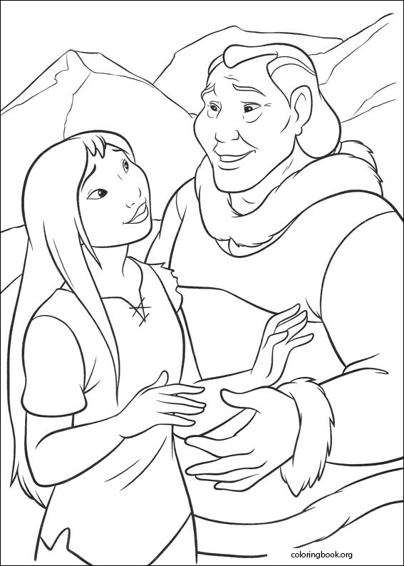 Brother Bear 2 coloring page (043)