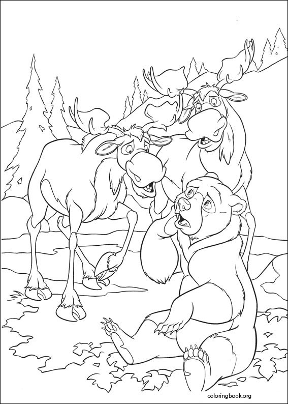 Brother Bear 2 coloring page (052)