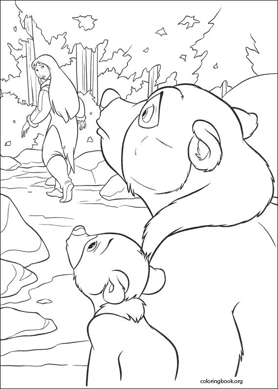 Brother Bear 2 coloring page (054)