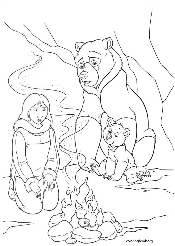 Brother Bear 2 coloring page (055)