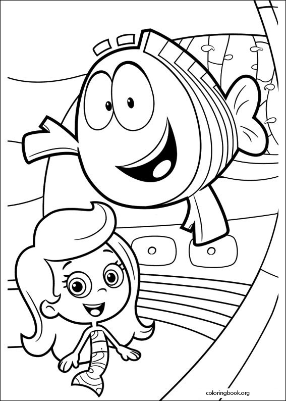 Bubble Guppies coloring page (005)