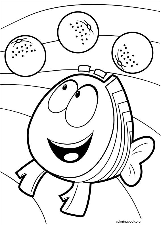 Bubble Guppies coloring page (028)