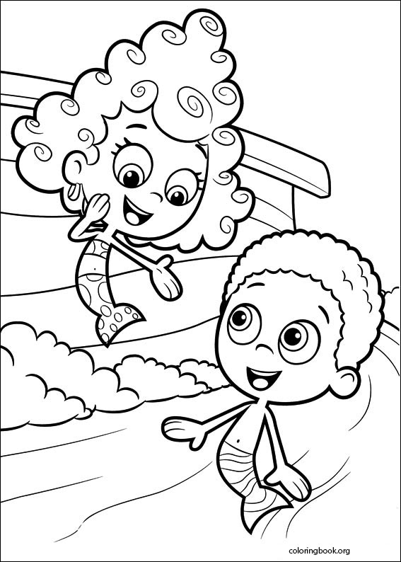 Bubble Guppies coloring page (043)