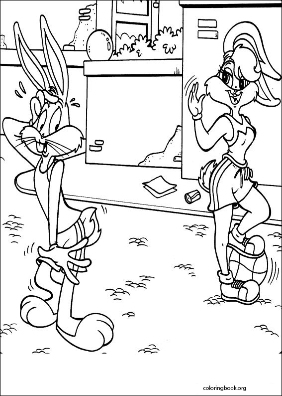 Bugs Bunny coloring page (002)