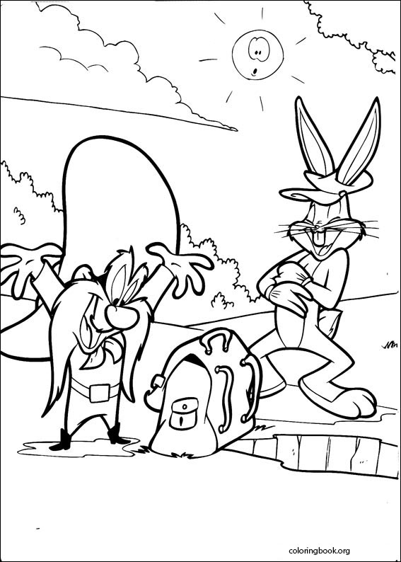 Bugs Bunny coloring page (005)
