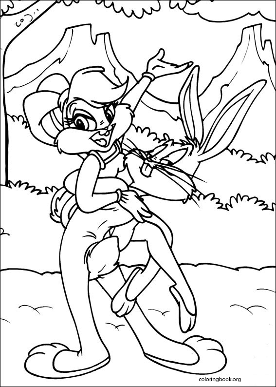 Bugs Bunny coloring page (006)