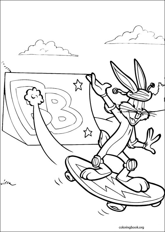 Bugs Bunny coloring page (009)