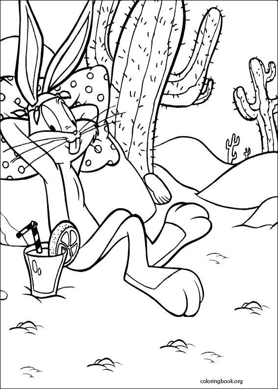 Bugs Bunny coloring page (010)