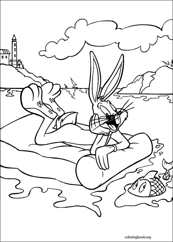 Bugs Bunny coloring page (013)