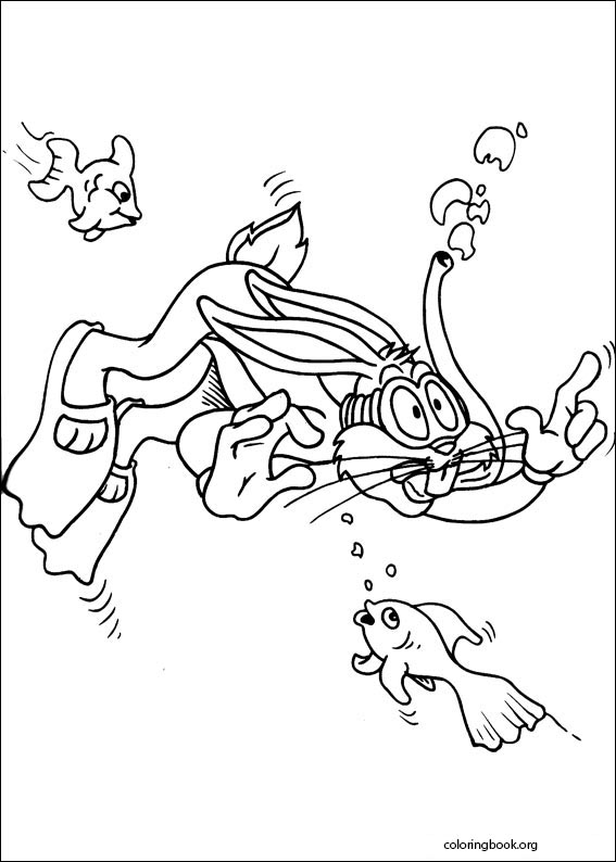 Bugs Bunny coloring page (014)