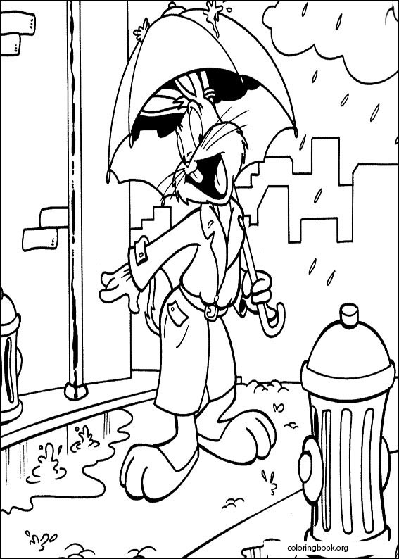 Bugs Bunny coloring page (016)