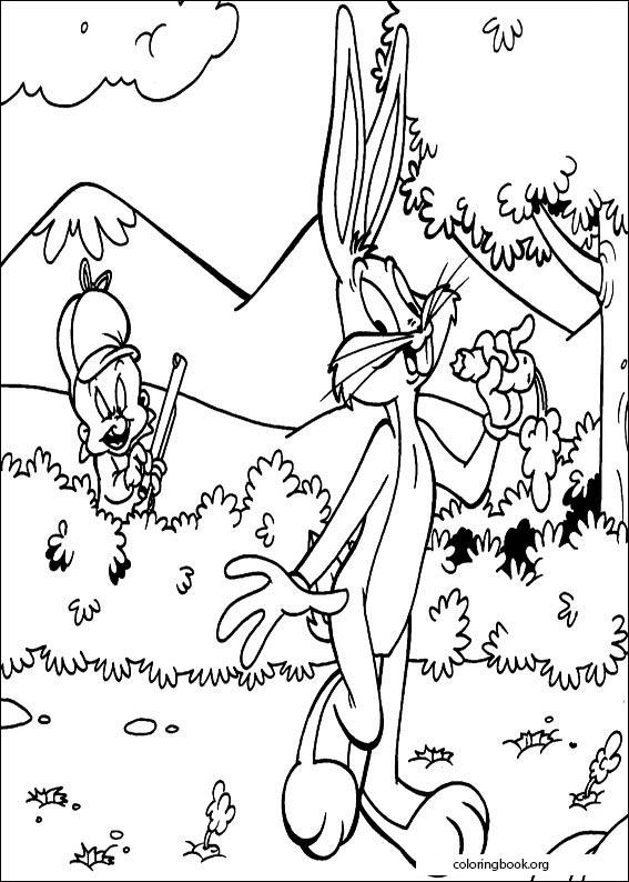 Bugs Bunny coloring page (017)