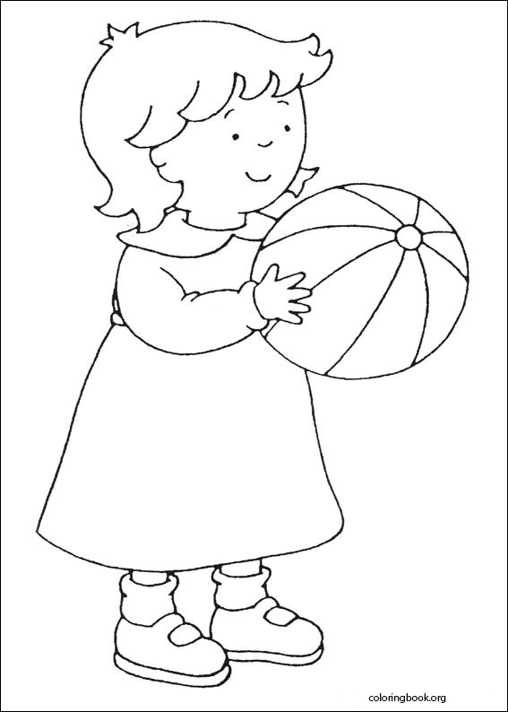 Caillou coloring page (003)