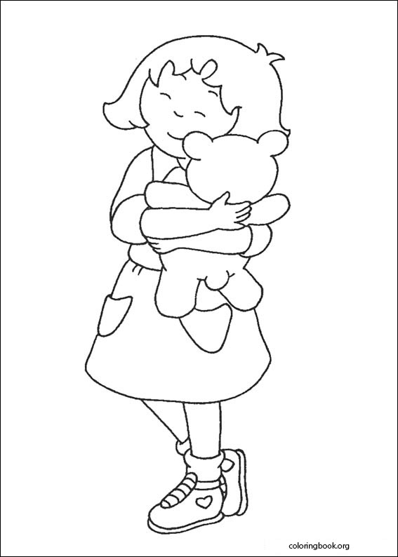 Caillou coloring page (004)