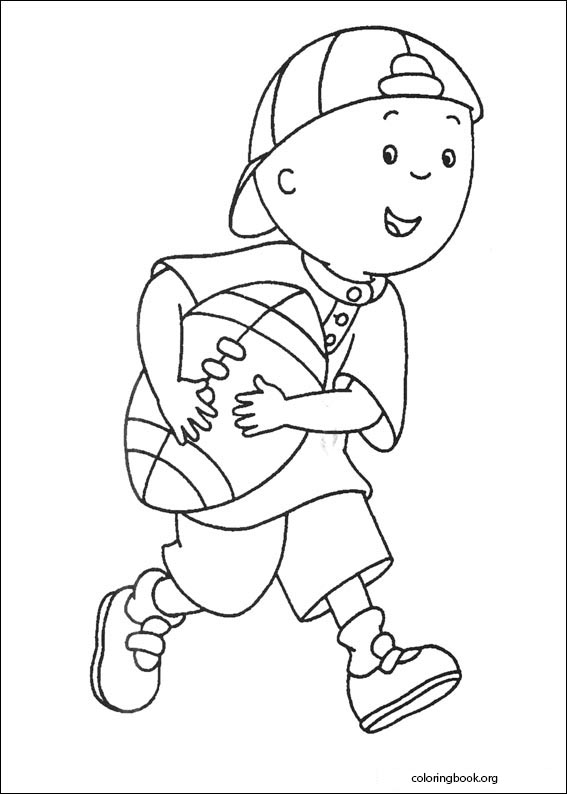 Caillou coloring page (005)